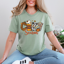 Load image into Gallery viewer, Wholesale Cozy Season Cow Graphic Tee - Sage Tee
