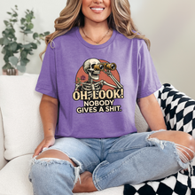 Load image into Gallery viewer, Wholesale Oh Look Nobody Graphic Tee - Heather Team Purple Tee
