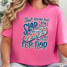 Load image into Gallery viewer, Wholesale Slap You With My Flip Flop Graphic Tee - Charity Pink Tee
