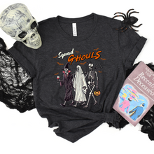 Load image into Gallery viewer, Wholesale Spooky Squad Ghouls Graphic Tee - Heather Charcoal Tee
