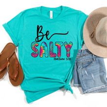 Load image into Gallery viewer, Wholesale Be Salty Graphic Tee - Teal Tee
