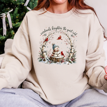 Load image into Gallery viewer, Wholesale Cardinals Brighten Graphic Sweatshirt - Sand
