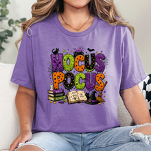 Load image into Gallery viewer, Wholesale Hocus Pocus Graphic Tee - Heather Team Purple

