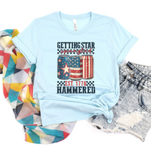 Load image into Gallery viewer, Wholesale Star Spangled Graphic Tee - Ice Blue Tee
