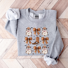 Load image into Gallery viewer, Wholesale Ghost Cowboy Coquette - Grey Sweatshirt
