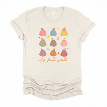 Load image into Gallery viewer, Wholesale Fall Y'all Pumpkins Graphic Tee - Heather Charcoal Tee
