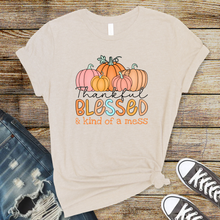 Load image into Gallery viewer, Wholesale Thankful Blessed Kind of a Mess - Sand Sweatshirt
