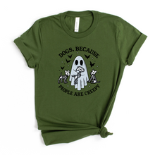 Load image into Gallery viewer, Wholesale Dogs People are creepy - Grey Sweatshirt
