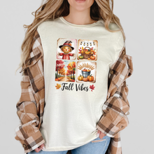 Load image into Gallery viewer, Wholesale Square Fall Vibes Graphic Tee - Natural Tee

