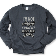 Load image into Gallery viewer, Wholesale This is just my face Graphic Tee - Heather Charcoal Tee
