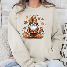 Load image into Gallery viewer, Wholesale Trendy Fall Gnome Sweatshirt - Sand Sweatshirt
