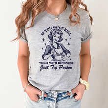 Load image into Gallery viewer, Wholesale Just try Poison Graphic Tee - Grey Tee
