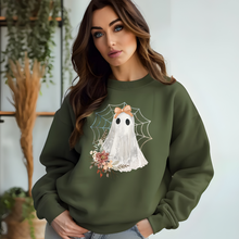 Load image into Gallery viewer, Wholesale Vintage Lace Ghost - Grey Sweatshirt
