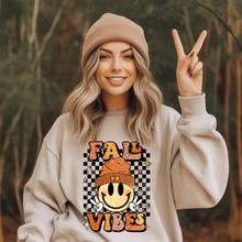 Load image into Gallery viewer, Wholesale Smiley Fall Vibes Graphic Tee - Ash Grey Tee

