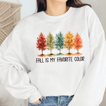 Load image into Gallery viewer, Wholesale Fall is My Favorite Color Graphic Sweatshirt - White
