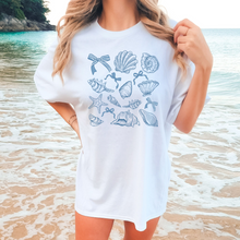 Load image into Gallery viewer, Wholesale Shells Coquette Graphic Tee - White Tee
