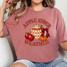 Load image into Gallery viewer, Apple Cider Weather Graphic Tee
