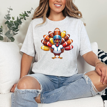 Load image into Gallery viewer, Wholesale Football Turkey Sweatshirt or Graphic Tee - Ash Tee
