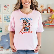 Load image into Gallery viewer, Wholesale Born Free Graphic Tee - Pink Tee
