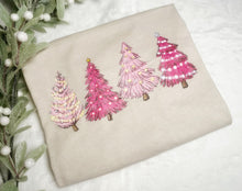 Load image into Gallery viewer, Pink Christmas Trees
