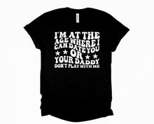 Load image into Gallery viewer, Wholesale Date You or Your Daddy Graphic Tee - Red
