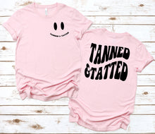 Load image into Gallery viewer, Wholesale Tanned &amp; Tatted Graphic Tee - Pink Tee
