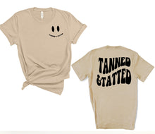 Load image into Gallery viewer, Wholesale Tanned &amp; Tatted Graphic Tee - White Tee
