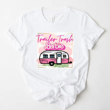 Load image into Gallery viewer, Wholesale Trailer Trash Barbie Graphic Tee - Black
