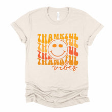 Load image into Gallery viewer, Wholesale Thankful Vibes Graphic Tee - Charcoal
