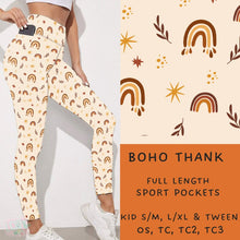 Load image into Gallery viewer, Ready To Ship - Boho Thank
