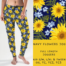 Load image into Gallery viewer, Ready To Ship - Navy Flowers
