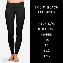 Load image into Gallery viewer, Ready To Ship - Blackout Leggings
