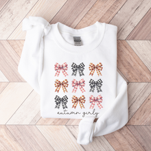Load image into Gallery viewer, Wholesale Autumn Girly Coquette - White Tee

