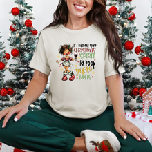 Load image into Gallery viewer, Wholesale Poop Jingle Bells Graphic Tee - Natural Tee

