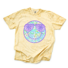 Load image into Gallery viewer, Wholesale Happy Summer Shades Graphic Tee - CC Colorblast Citrine Tee
