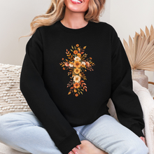 Load image into Gallery viewer, Wholesale Fall Cross Sweatshirt - Black Sweatshirt
