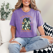 Load image into Gallery viewer, Wholesale Purranormal Cativity Graphic Tee - Heather Team Purple Tee
