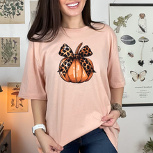 Load image into Gallery viewer, Wholesale Girly Pumpkin Graphic Tee - Black Tee
