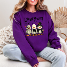 Load image into Gallery viewer, Wholesale Get Spooky Ducks Sweatshirt - Purple Sweatshirt
