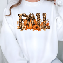 Load image into Gallery viewer, Wholesale Fall Leopard Print Graphic Tee - White Sweatshirt
