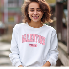 Load image into Gallery viewer, Wholesale Valentine Vibes - White Sweatshirt

