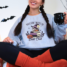 Load image into Gallery viewer, Wholesale Salem Witch Spooky Book Club - Grey Tee
