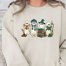 Load image into Gallery viewer, Wholesale Ghosts Reading Books Graphic Tee - Sand
