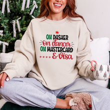 Load image into Gallery viewer, Wholesale On Dasher On Credit Sweatshirt - Sand Sweatshirt

