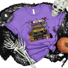 Load image into Gallery viewer, Wholesale Classic Halloween Movies Graphic Tee - Heather Orange Tee
