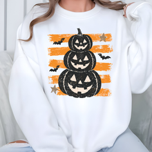 Load image into Gallery viewer, Wholesale Retro Vintage Halloween Pumpkin Graphic Sweatshirt - White
