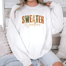 Load image into Gallery viewer, Wholesale Sweater Weather Sweatshirt - White Sweatshirt
