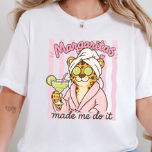 Load image into Gallery viewer, Wholesale Margaritas Made Me Graphic Tee - White Tee
