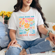 Load image into Gallery viewer, Wholesale Boho Sunny Days Graphic Tee - White Tee
