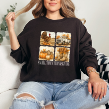 Load image into Gallery viewer, Wholesale Small Town Thanksgiving Sweatshirt - Dark Chocolate Sweatshirt
